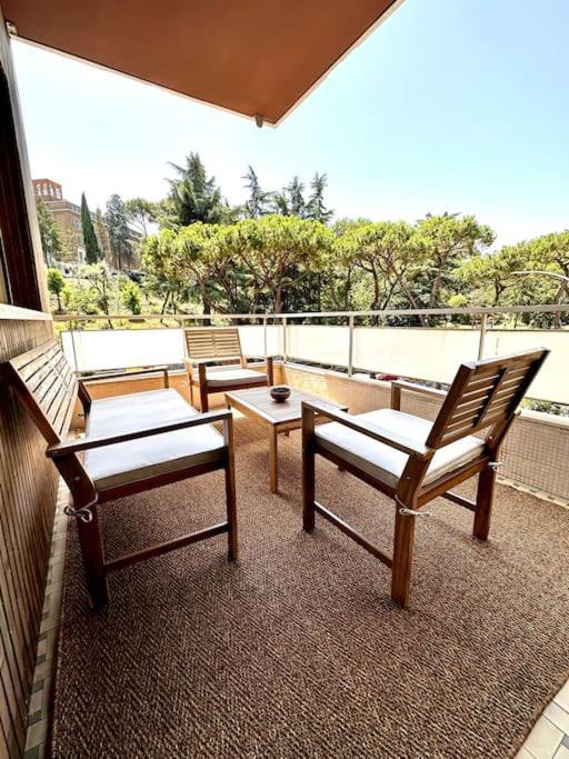 Luxurious Flat Close To The Vatican/Metro Rome Bagian luar foto