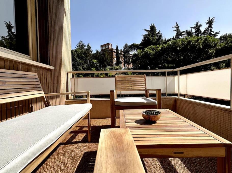 Luxurious Flat Close To The Vatican/Metro Rome Bagian luar foto